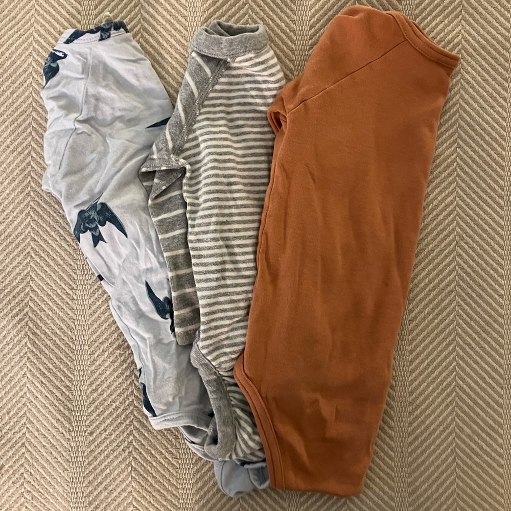 Organic Gender Neutral Bodysuit bundle